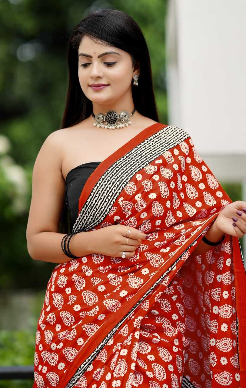 Ynf Cotton RIN229 93 Sarees Wholesale Designer Sarees Printed Sarees Cotton Sarees Manufacturer