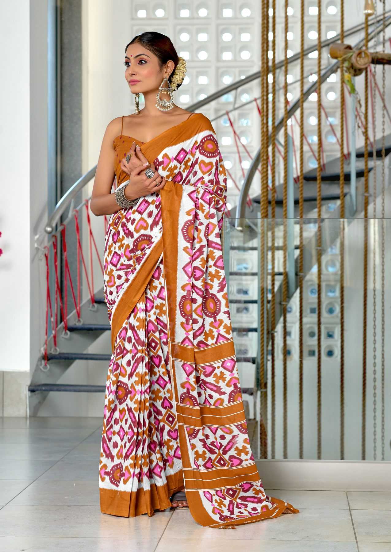 Ynf Cotton RIN229 NAYANTHARA Sarees Wholesale Printed Cotton Saree Cotton Sarees Mulmul Cotton Sarees Manufacturer