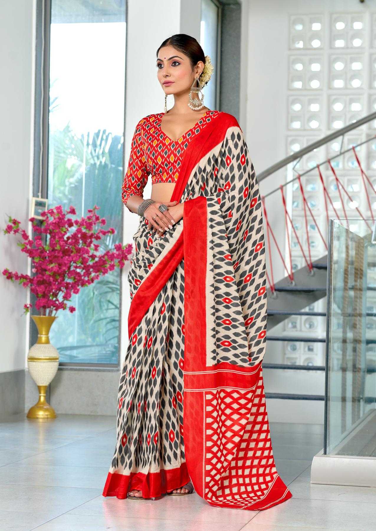 Ynf Cotton RIN229 PRIYALAXMI Sarees Wholesale Printed Cotton Saree Cotton Sarees Mulmul Cotton Sarees Manufacturer