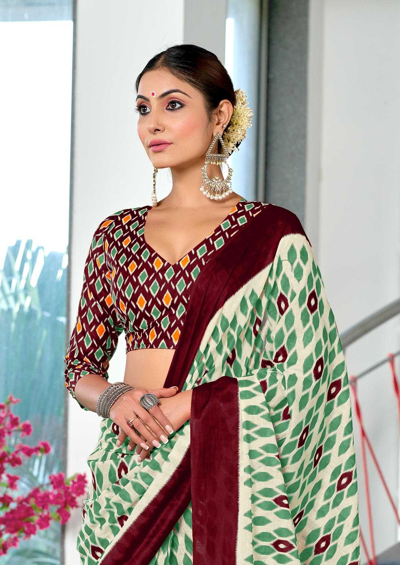 Ynf Cotton RIN229 PRIYALAXMI Sarees Wholesale Printed Cotton Saree Cotton Sarees Mulmul Cotton Sarees Manufacturer