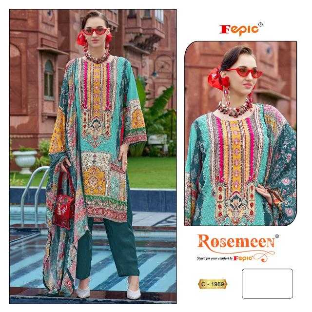 Ynf Crepe KESH446 FEPIC-ROSEMEEN-CRAPE PRINTE Suits & Dresses Wedding Collections Wholesale Printed Suits Embroidery Suits Wedding Suits Manufacturer