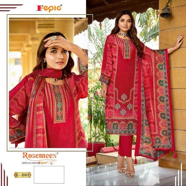 Ynf Crepe KESH446 FEPIC-ROSEMEEN-CRAPE PRINTE Suits & Dresses Wedding Collections Wholesale Printed Suits Embroidery Suits Wedding Suits Manufacturer