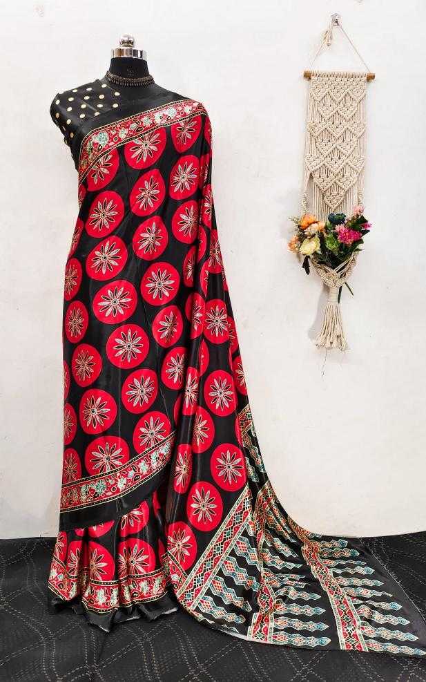 Ynf Crepe KESH484 306 Sarees Wedding Collections Festive Collections Wholesale Designer Sarees Printed Sarees Ajrakh Sarees Manufacturer
