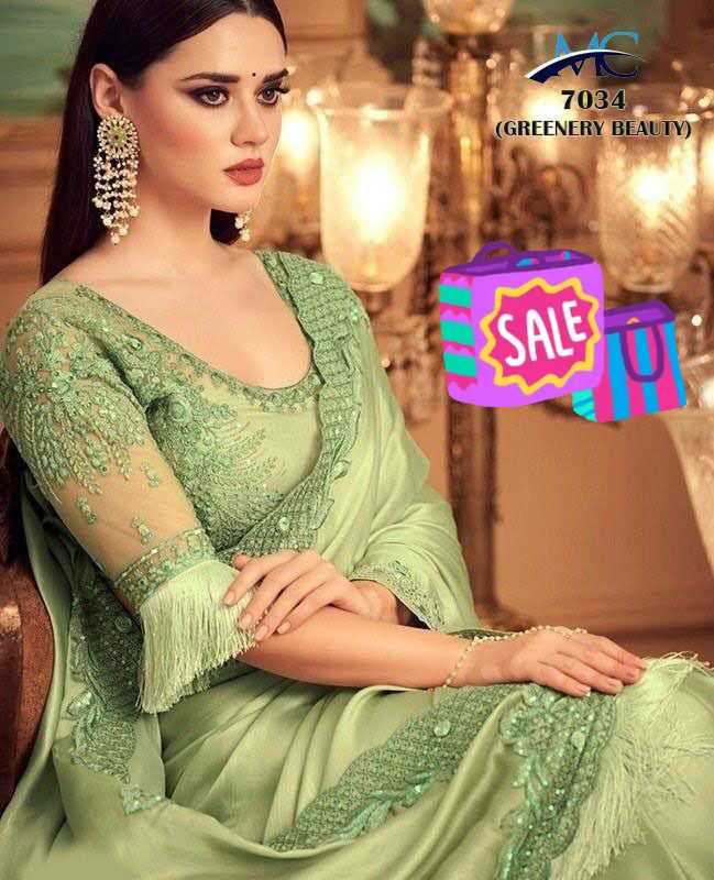 Ynf Crepe KESH494 7004 Sarees Wholesale Designer Sarees Party Wear Sarees Ladies Sarees Manufacturer