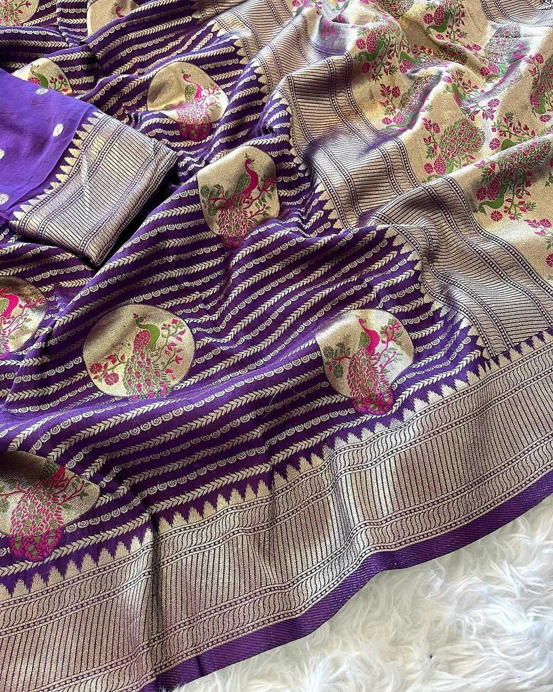 Ynf Crepe Silk KESH484 339 Silk Sarees Wedding Collections Festive Collections Wholesale Khadi Silk Sarees Crepe Silk Saree Designer Silk Sarees Manufacturer