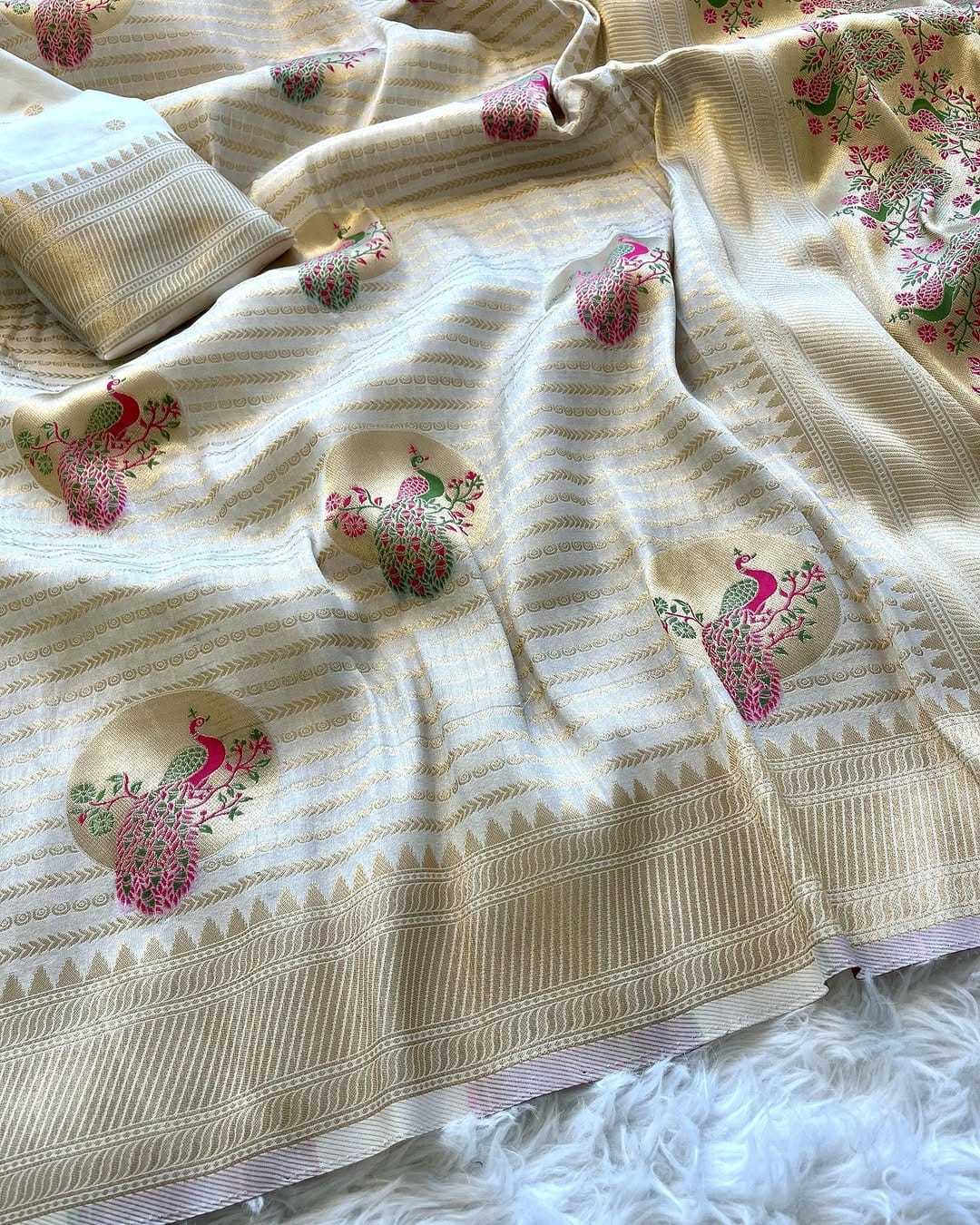Ynf Crepe Silk KESH484 339 Silk Sarees Wedding Collections Festive Collections Wholesale Khadi Silk Sarees Crepe Silk Saree Designer Silk Sarees Manufacturer
