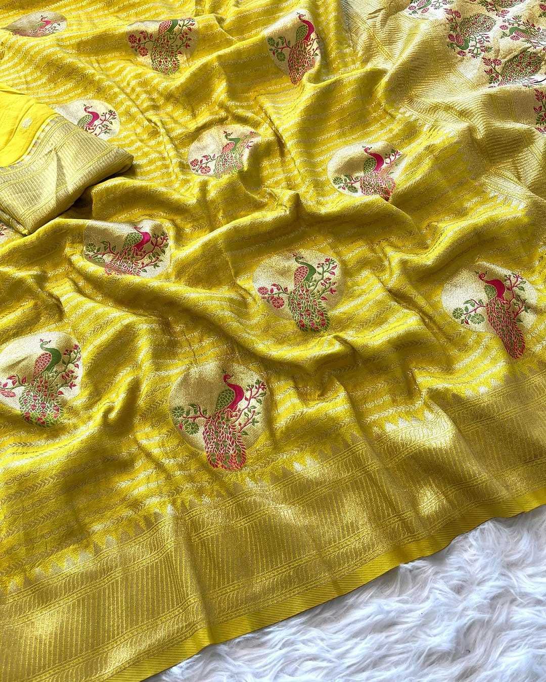 Ynf Crepe Silk KESH484 339 Silk Sarees Wedding Collections Festive Collections Wholesale Khadi Silk Sarees Crepe Silk Saree Designer Silk Sarees Manufacturer