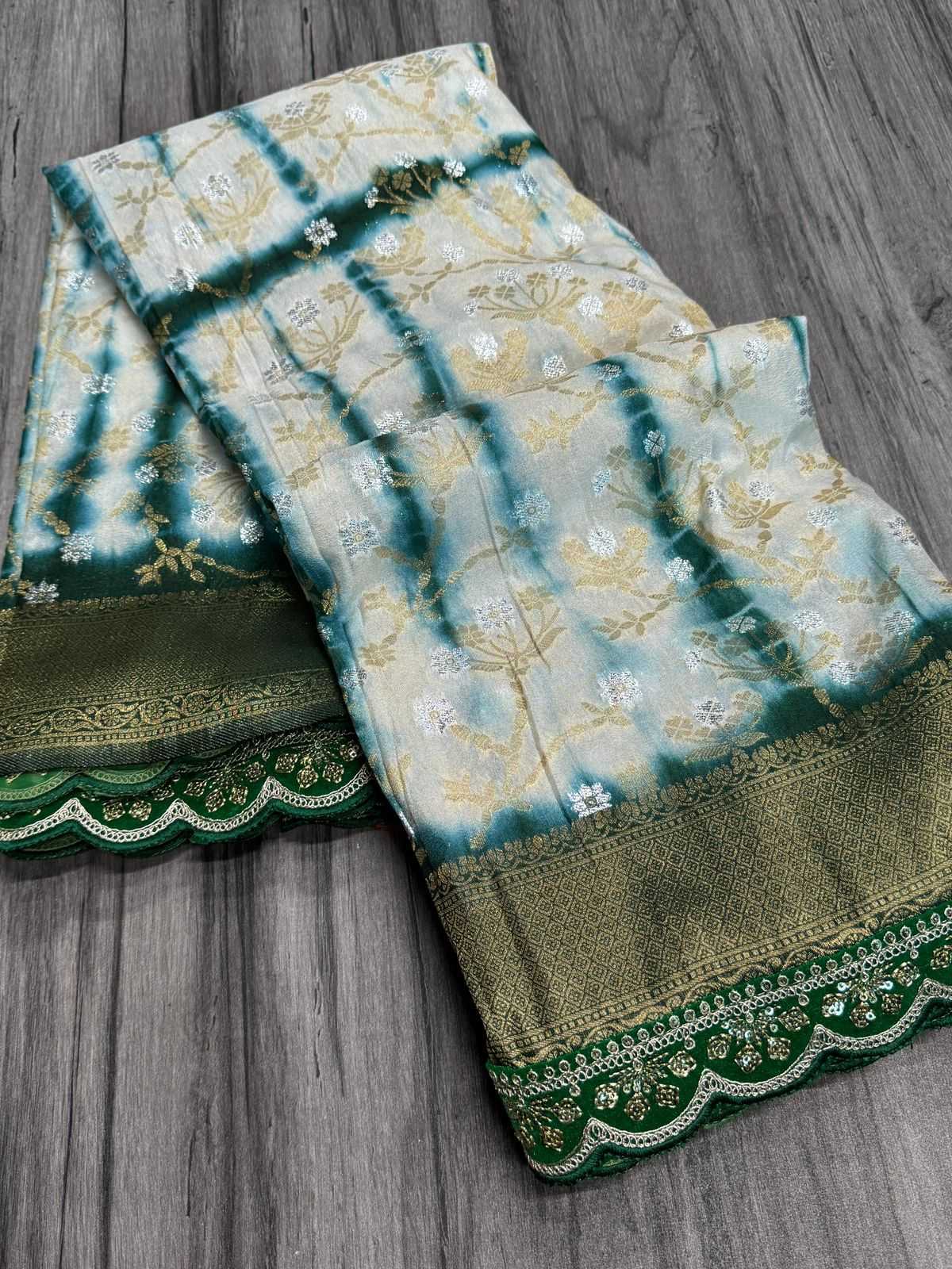 Ynf Crepe Silk KESH484 Shibhori Dyeing Silk Sarees Wedding Collections Wholesale Khadi Silk Sarees Crepe Silk Saree Designer Silk Sarees Manufacturer