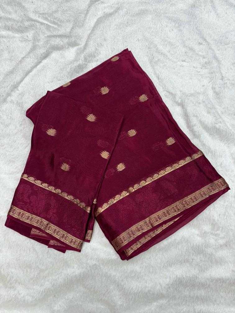 Ynf Crepe Silk RIN195 Rose crepe saree Silk Sarees Wedding Collections Wholesale Mysore Silk Sarees Crepe Silk Saree Designer Silk Sarees Manufacturer