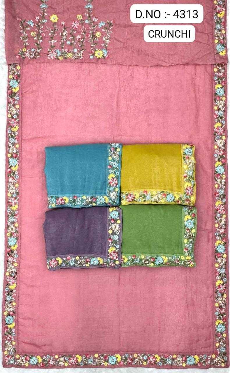 Ynf Crunchi KESH114 4313 Sarees Wedding Collections Festive Collections Wholesale Designer Sarees Hand Work Sarees Wedding Outfits Manufacturer