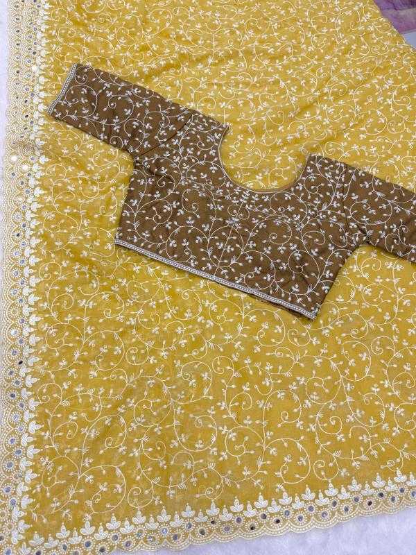 Ynf Crunchi KESH114 4724 Sarees Wedding Collections Festive Collections Wholesale Designer Sarees Mirror Work Saree Wedding Outfits Manufacturer