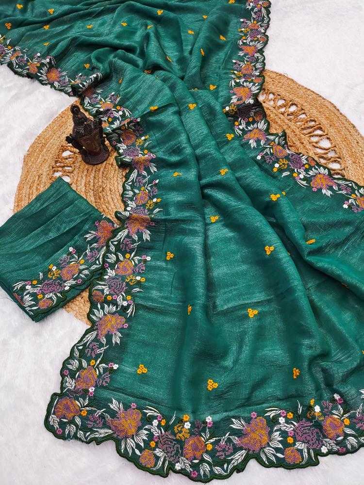 Ynf Crush Silk RIN118 308 Silk Sarees Wedding Collections Festive Collections Wholesale Soft Silk Sarees Designer Silk Sarees Embroidered Silk Sarees Manufacturer