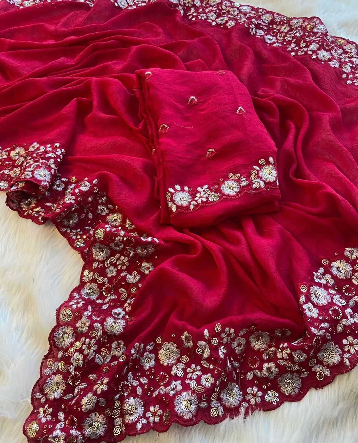 Ynf Crush Silk RIN198 314 Silk Sarees Wedding Collections Festive Collections Wholesale Designer Silk Sarees Fancy Silk Sarees Embroidered Silk Sarees Manufacturer