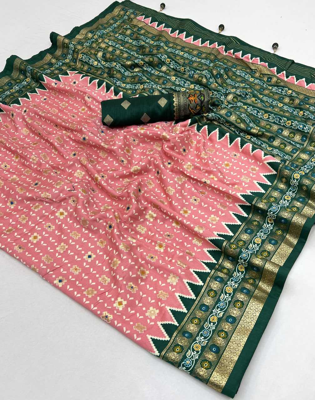Ynf Dola Silk KESH447 S.ONE Sarees Wedding Collections Festive Collections Wholesale Party Wear Sarees Fancy Sarees Silk Sarees Manufacturer