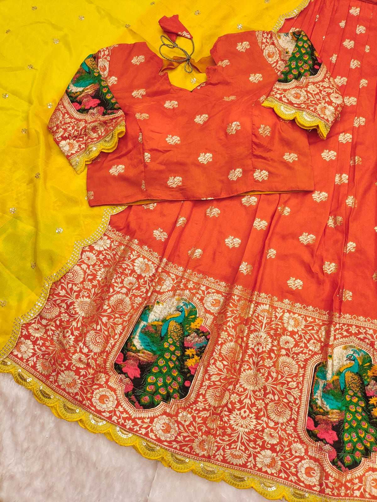 Ynf Dola Silk KESH493 102 Lehengas Wholesale Designer Lehenga Silk Lehenga Embroidered Lehenga Manufacturer