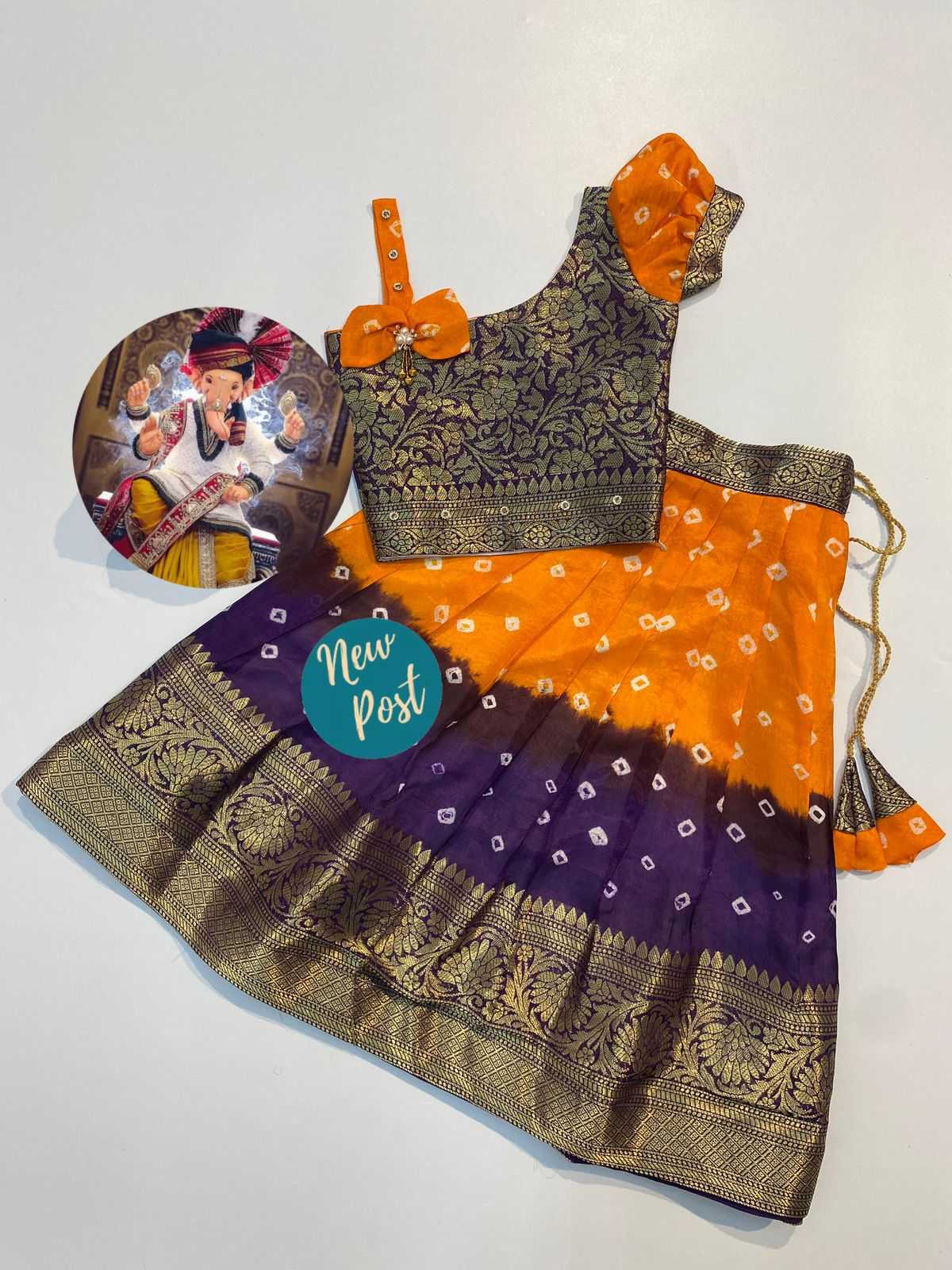 Ynf Dola Silk KESH493 308 Kids Wear Wholesale Kids Lehenga Kids Lehenga Choli Baby Girl Lehenga Manufacturer