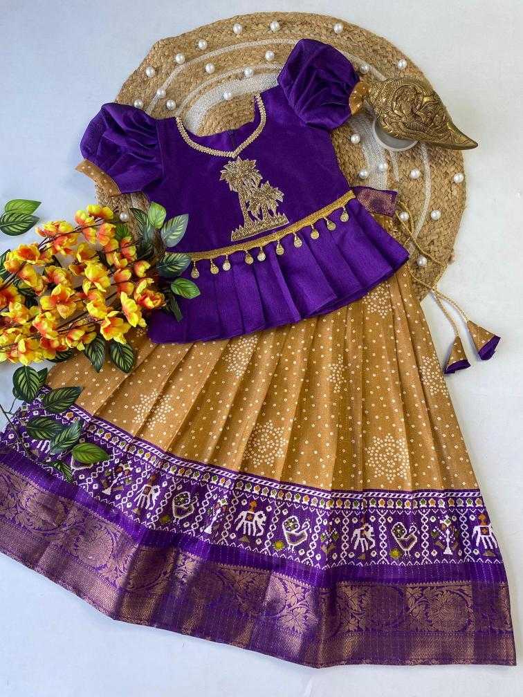Ynf Dola Silk KESH493 Hit design Kids Wear Wholesale Kids Lehenga Kids Lehenga Choli Baby Girl Lehenga Manufacturer