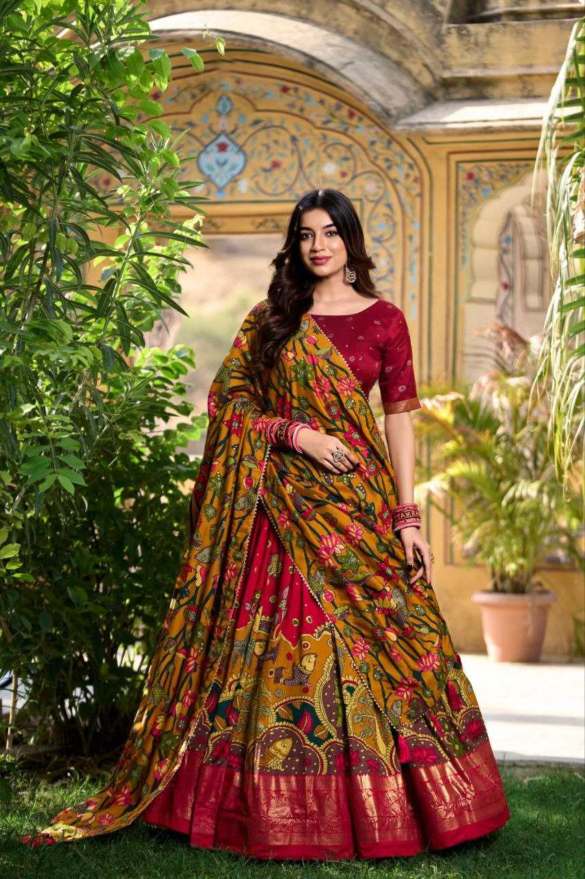 Ynf Dola Silk KESH495 401 Lehengas Festive Collections Wholesale Fancy Lehenga Traditional Lehenga Navratri Chaniya Choli Manufacturer