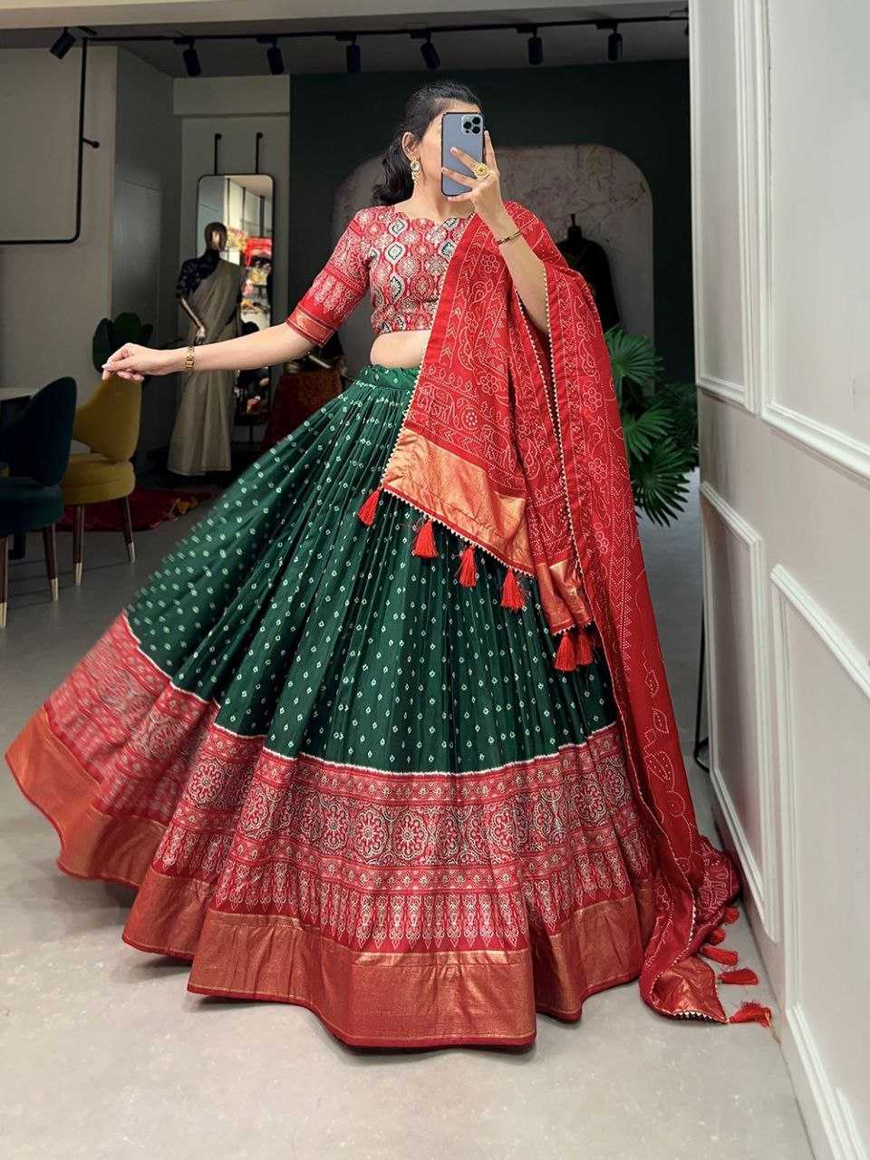 Ynf Dola Silk KESH495 402 Lehengas Festive Collections Wholesale Fancy Lehenga Rajwada Lehenga Navratri Chaniya Choli Manufacturer