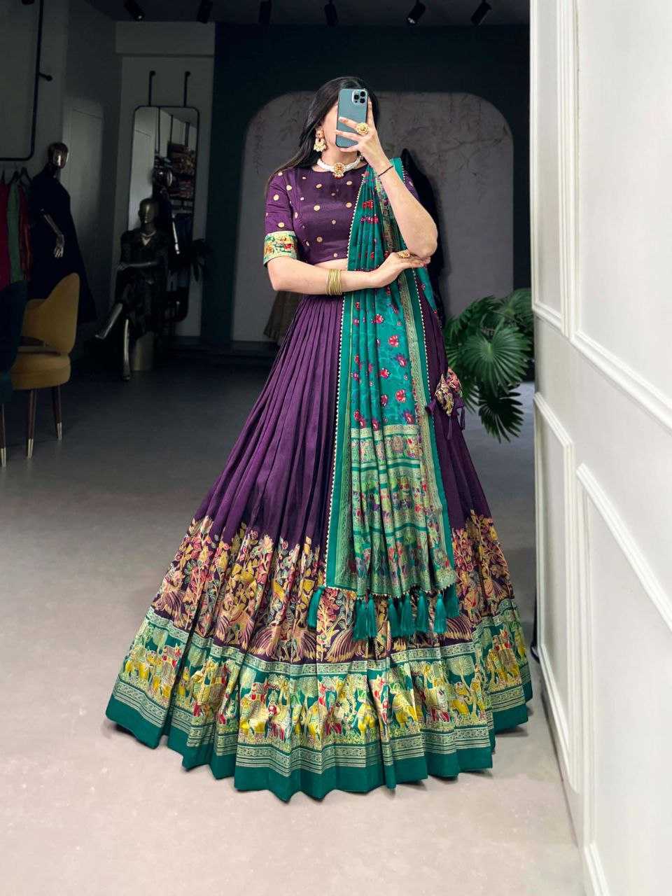 Ynf Dola Silk KESH495 portals Lehengas Wedding Collections Wholesale Chaniya Choli Sangeet Outfits Manufacturer