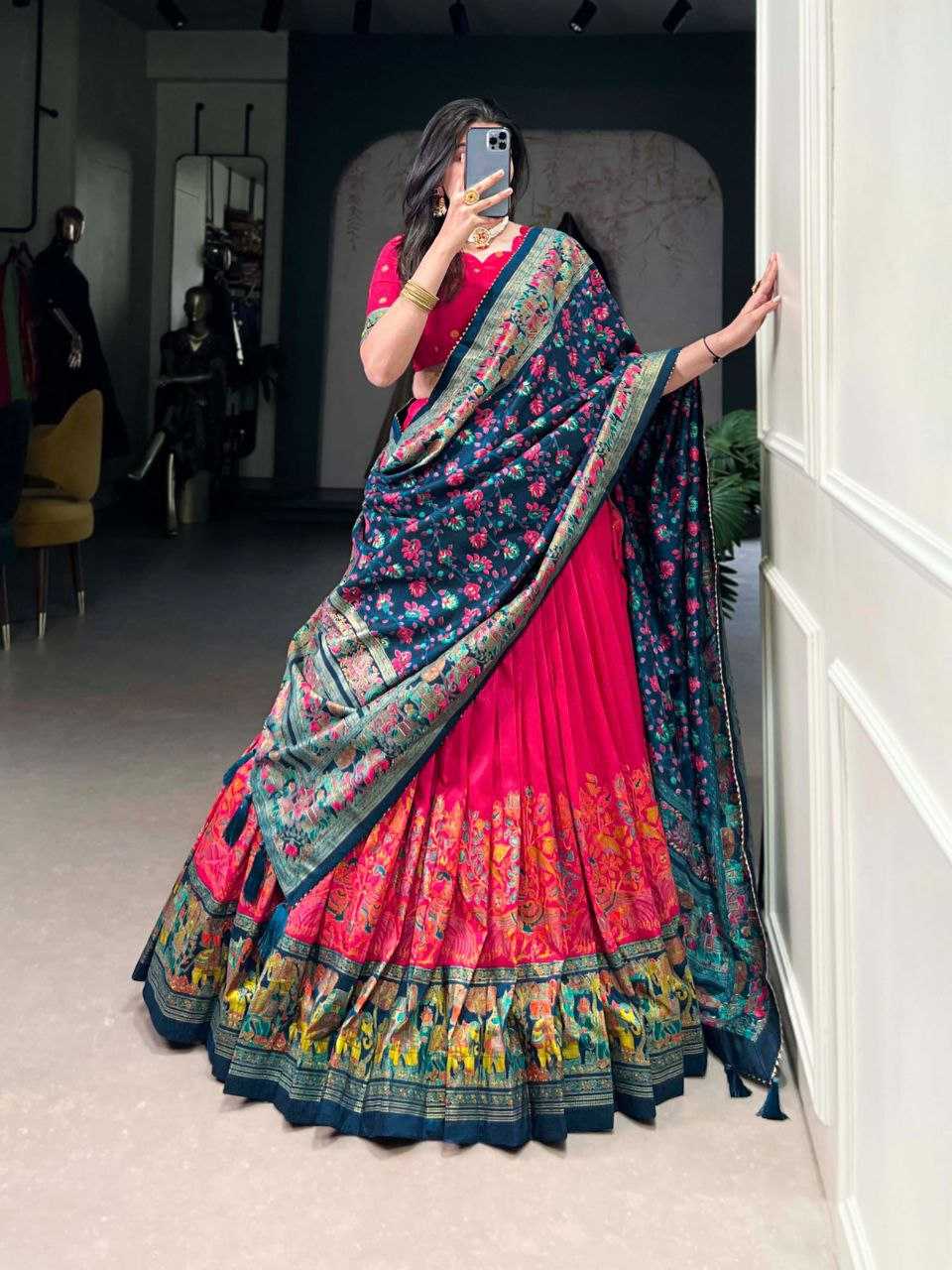 Ynf Dola Silk KESH495 portals Lehengas Wedding Collections Wholesale Chaniya Choli Sangeet Outfits Manufacturer