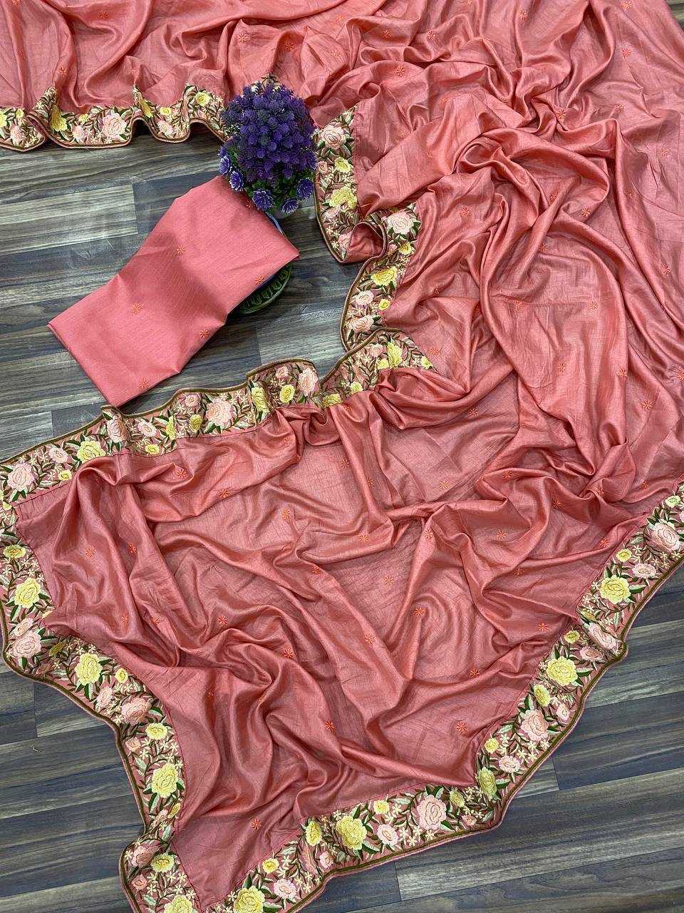 Ynf Dola Silk RIN131 022 Sarees Wedding Collections Festive Collections Wholesale Sequence Sarees Embroidered Sarees Silk Sarees Manufacturer