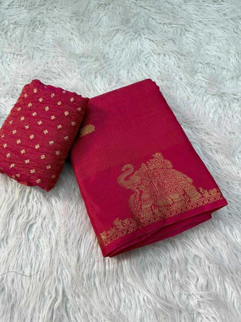 Ynf Dola Silk RIN178 elephantborder Silk Sarees Wedding Collections Festive Collections Wholesale Dola Silk Sarees Designer Silk Sarees Silk Sarees For Weddings Manufacturer