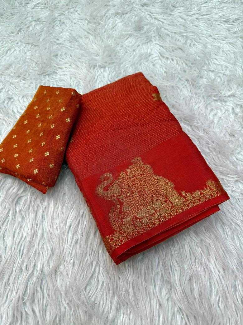 Ynf Dola Silk RIN178 elephantborder Silk Sarees Wedding Collections Festive Collections Wholesale Dola Silk Sarees Designer Silk Sarees Silk Sarees For Weddings Manufacturer