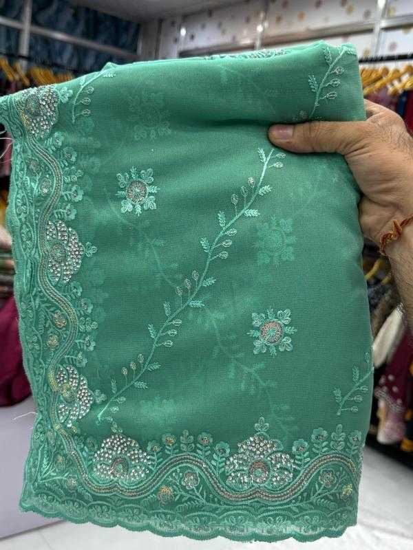 Ynf Fancy KESH114 5510 Sarees Wedding Collections Festive Collections Wholesale Designer Sarees Embroidered Sarees Stone Work Saree Manufacturer