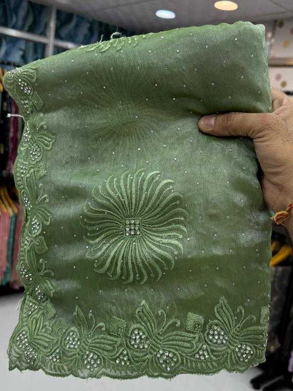 Ynf Fancy KESH114 5904 Sarees Wedding Collections Festive Collections Wholesale Embroidered Sarees Stone Work Saree Wedding Outfits Manufacturer