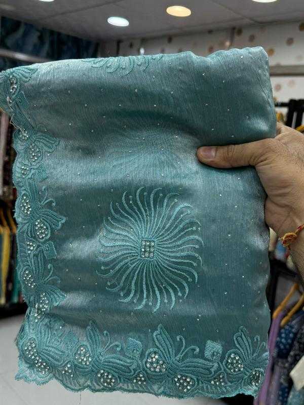 Ynf Fancy KESH114 5904 Sarees Wedding Collections Festive Collections Wholesale Embroidered Sarees Stone Work Saree Wedding Outfits Manufacturer