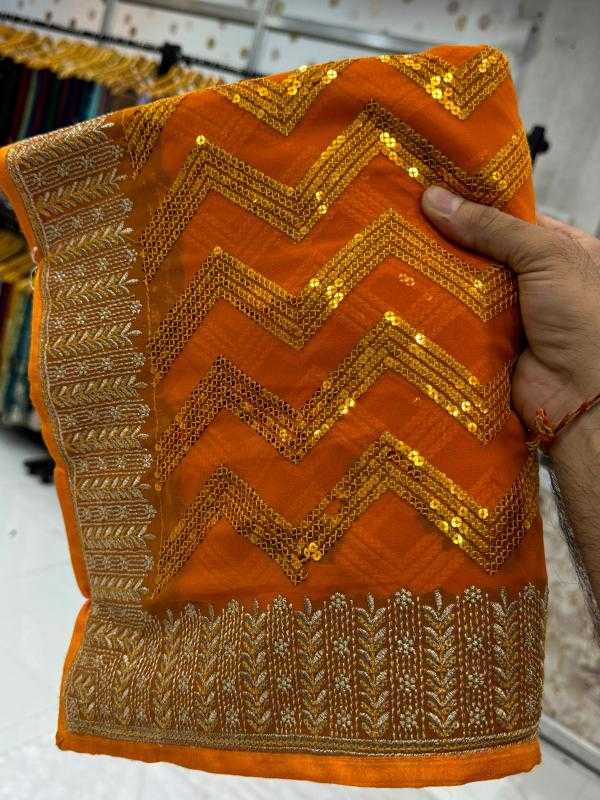 Ynf Fancy KESH114 6304 Sarees Wholesale Designer Sarees Sequence Sarees Zari Border Sarees Manufacturer