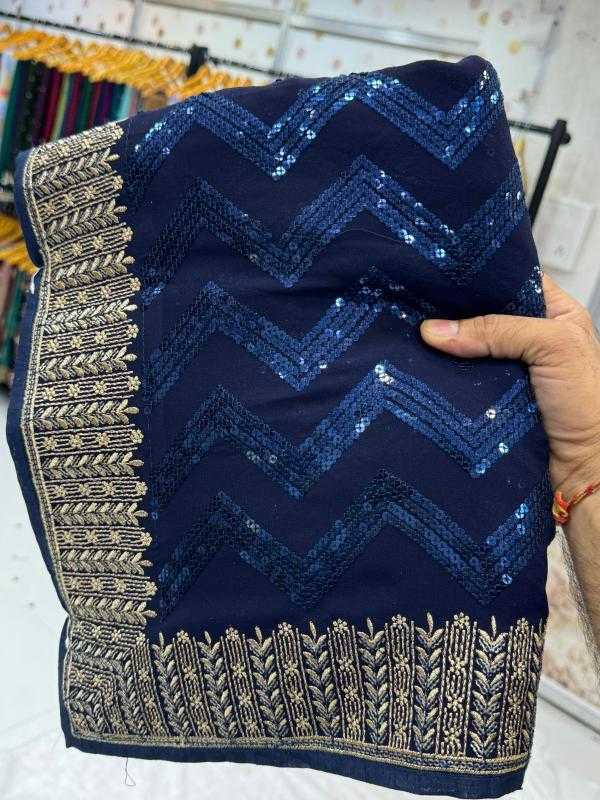 Ynf Fancy KESH114 6304 Sarees Wholesale Designer Sarees Sequence Sarees Zari Border Sarees Manufacturer