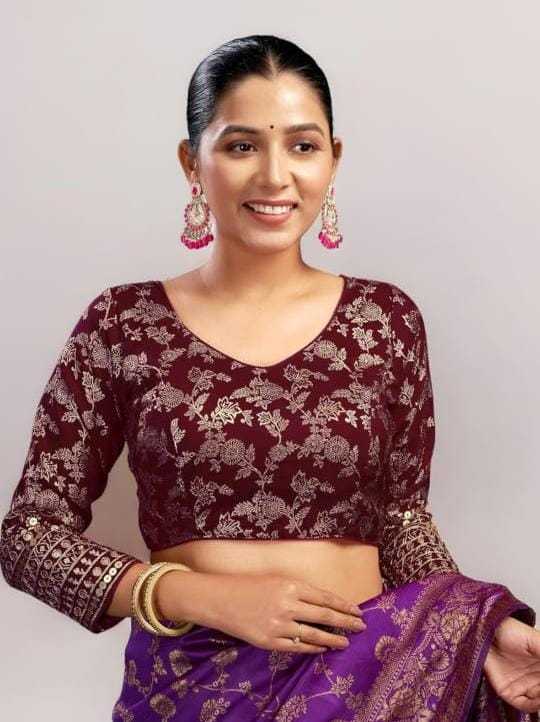 Ynf Fancy KESH356 bnarsi Readymade Blouses Wholesale Blouse Designer Blouse Party Wear Blouse Manufacturer