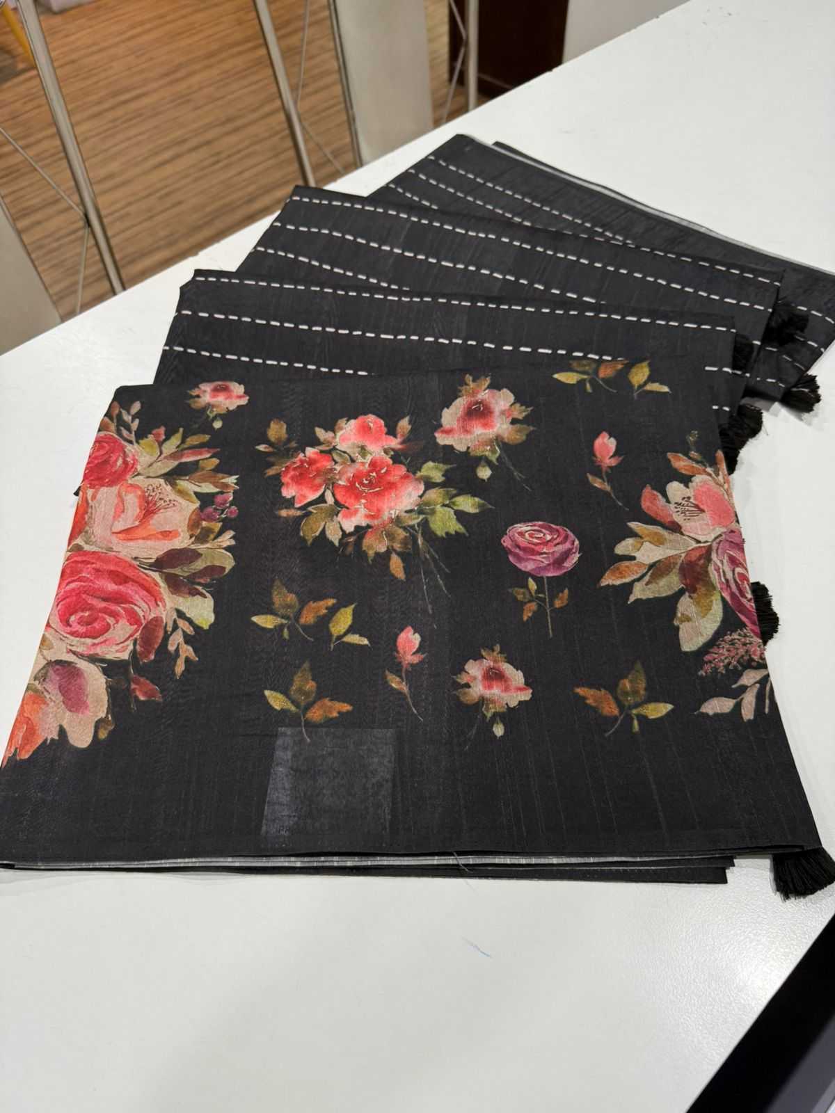 Ynf Fancy KESH484 pallu Floral Sarees Wholesale Designer Sarees Traditional Sarees Tussar Sarees Manufacturer