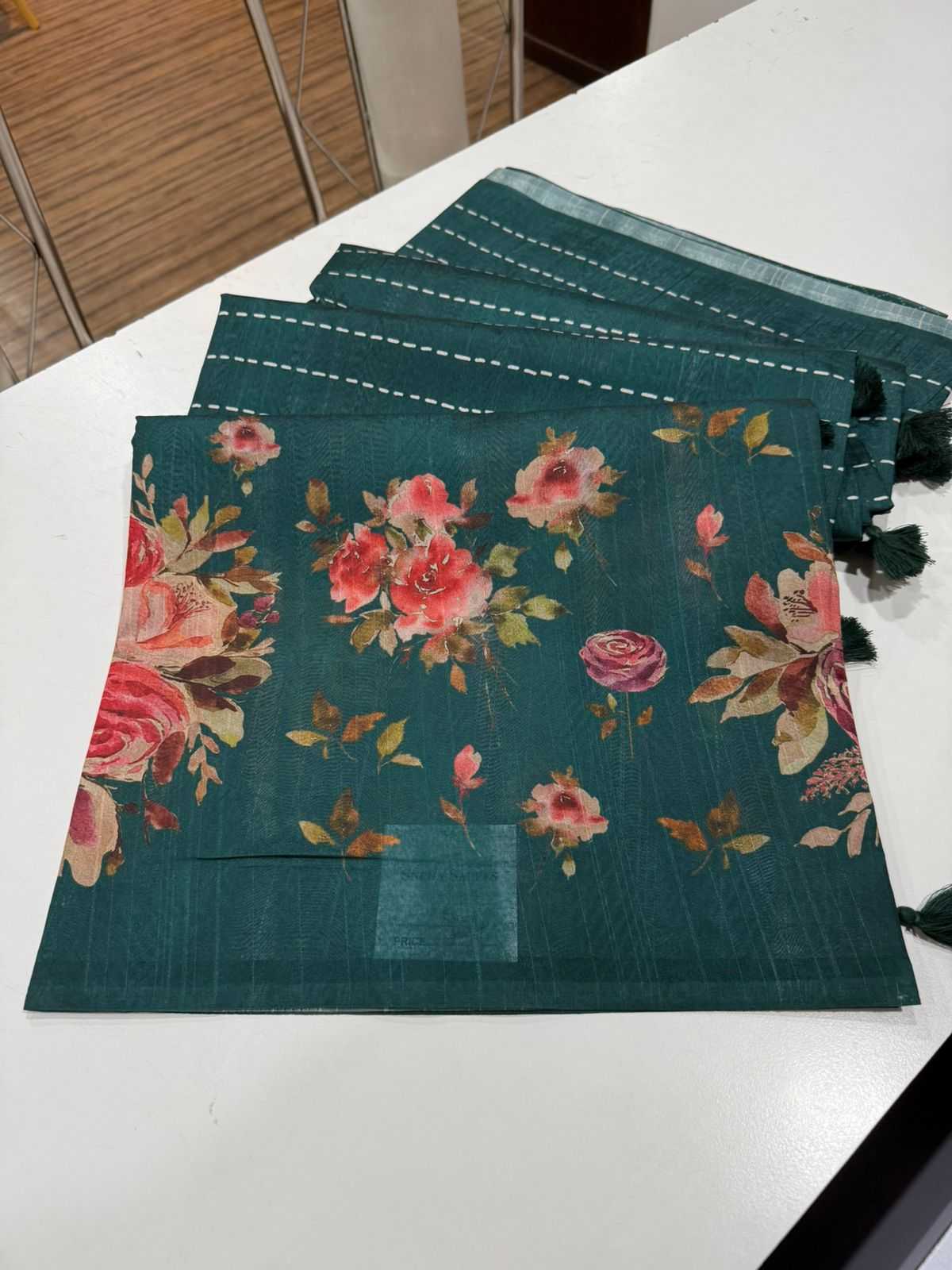 Ynf Fancy KESH484 pallu Floral Sarees Wholesale Designer Sarees Traditional Sarees Tussar Sarees Manufacturer