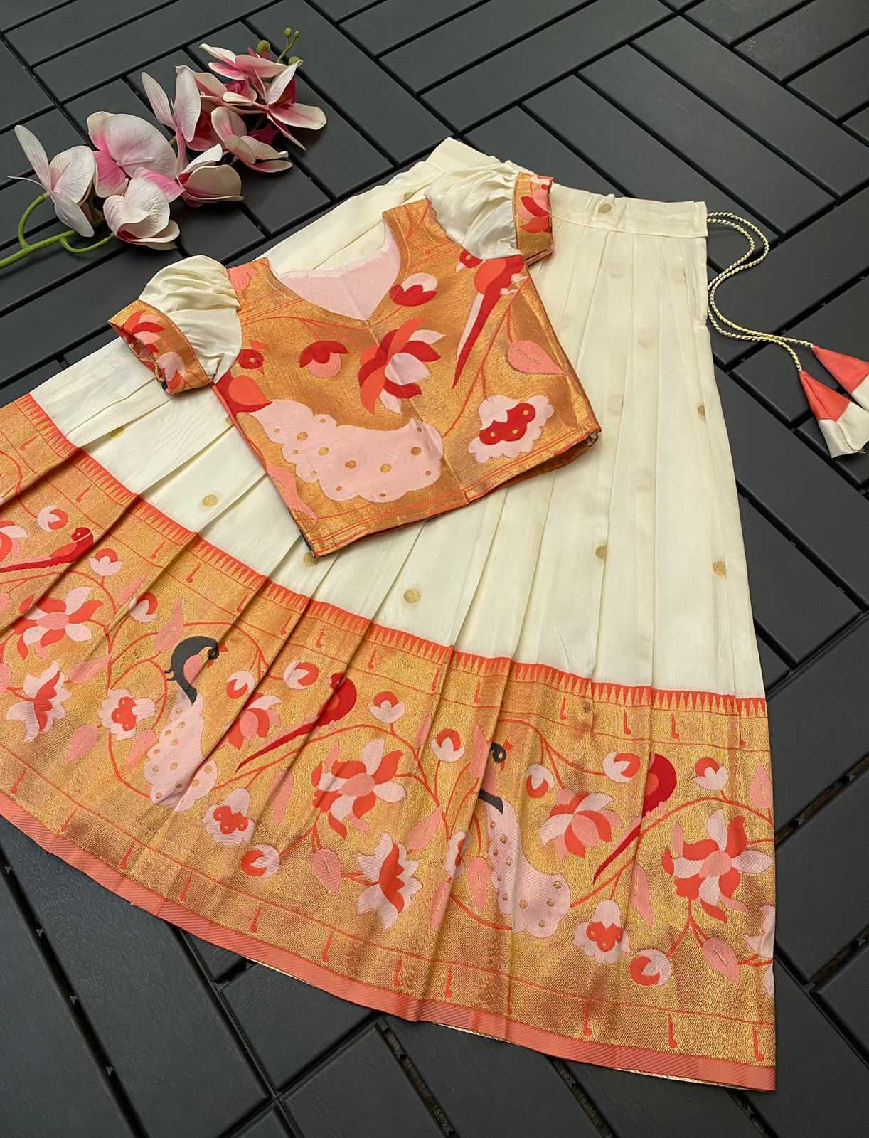 Ynf Fancy KESH493 Per Size Kids Wear Wholesale Kids Lehenga Kids Lehenga Choli Baby Girl Lehenga Manufacturer