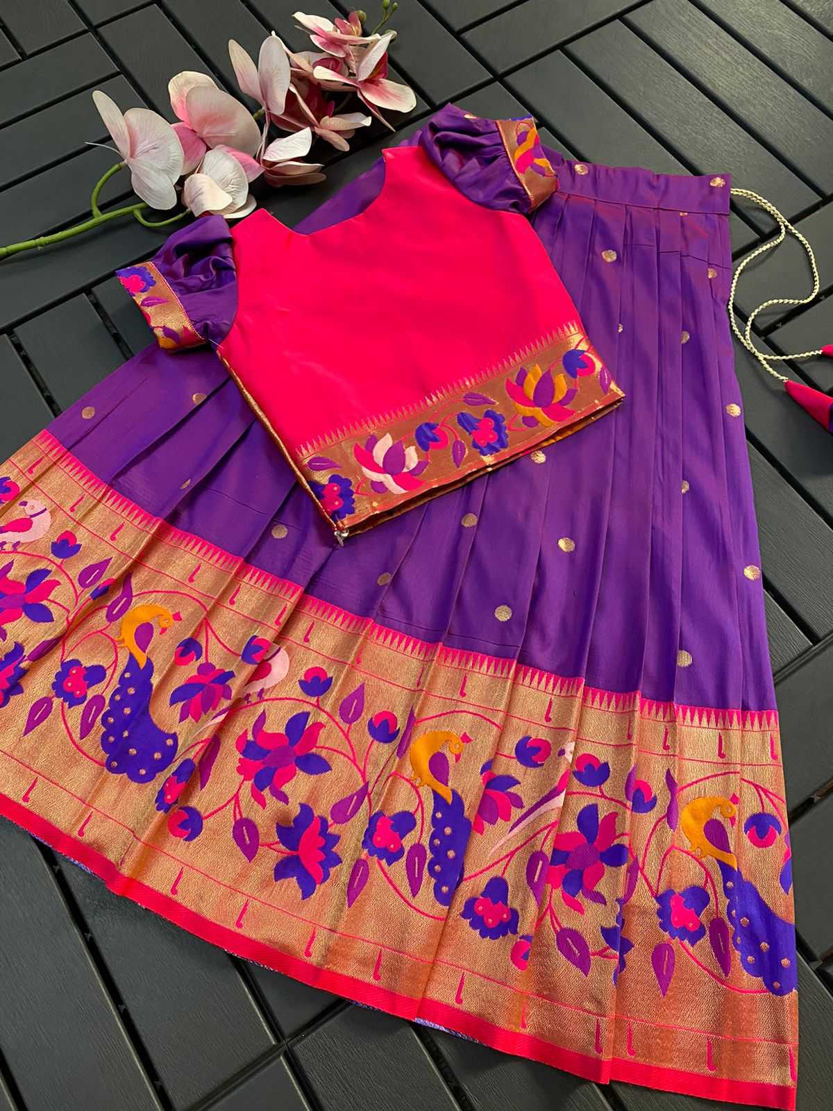 Ynf Fancy KESH493 Per Size Kids Wear Wholesale Kids Lehenga Kids Lehenga Choli Baby Girl Lehenga Manufacturer