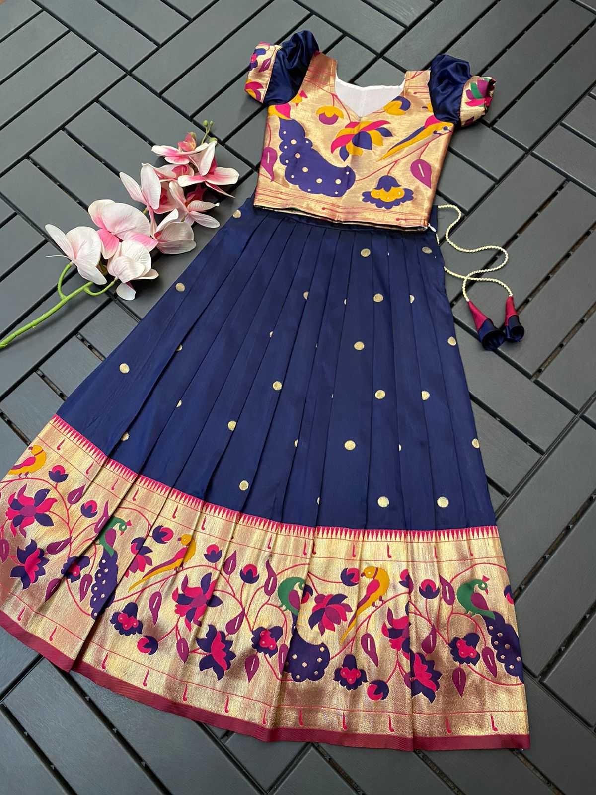 Ynf Fancy KESH493 Per Size Kids Wear Wholesale Kids Lehenga Kids Lehenga Choli Baby Girl Lehenga Manufacturer