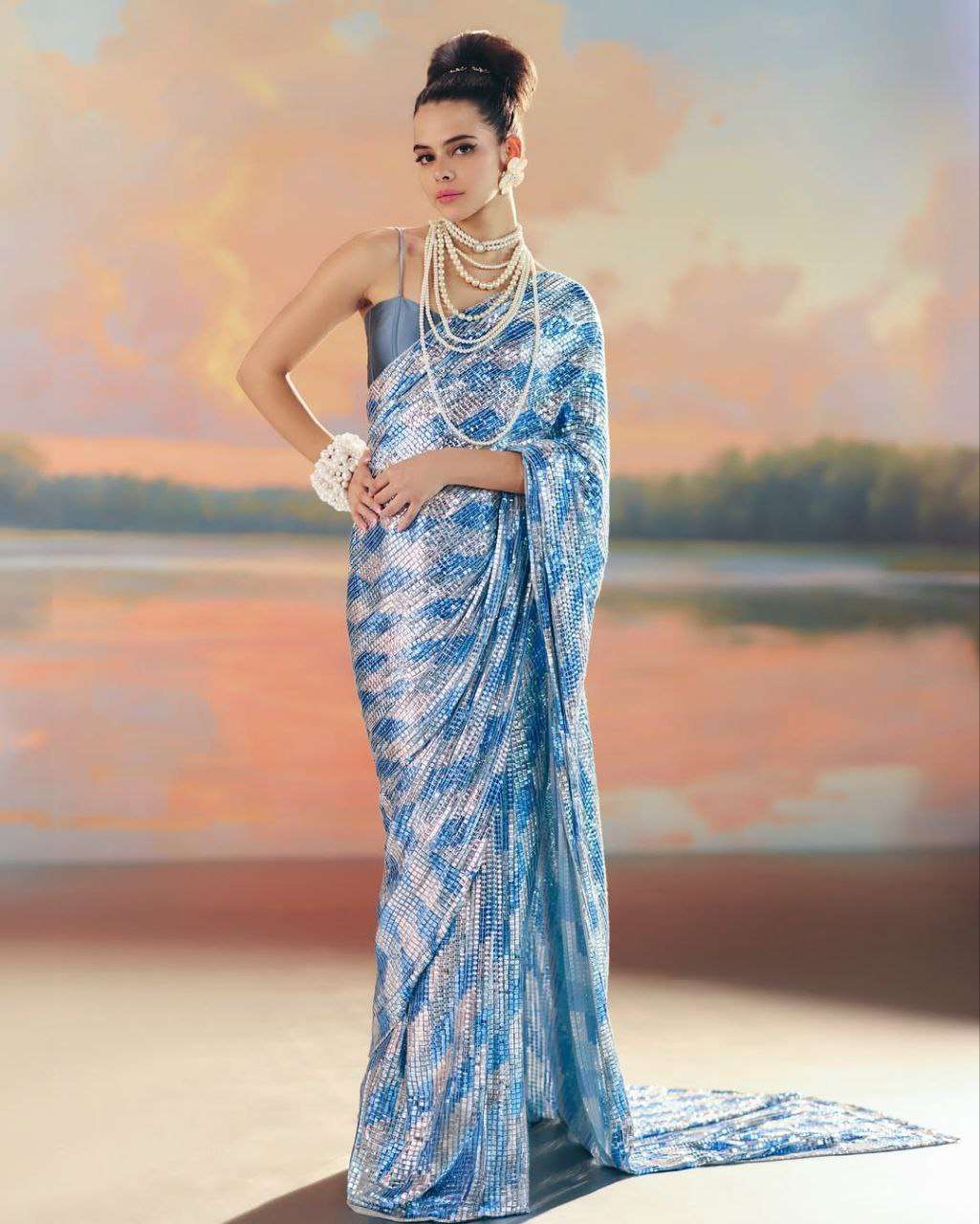 Ynf Fancy RIN112 NIRALI Sarees Wholesale Designer Sarees Party Wear Sarees Fancy Sarees Manufacturer