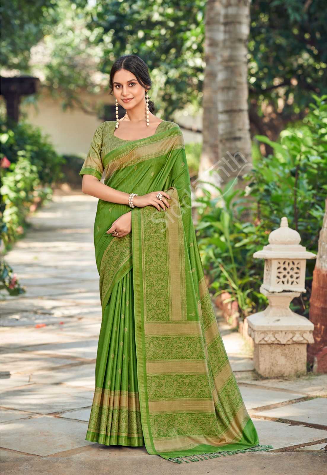 Ynf Fancy RIN203 Manglik prints Sarees Festive Collections Wholesale Designer Sarees Printed Sarees Tussar Sarees Manufacturer