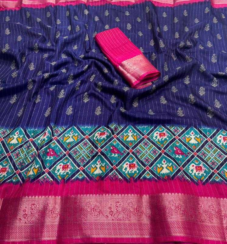 Ynf Fancy RIN203 Patola gold Sarees Wedding Collections Wholesale Designer Sarees Printed Sarees Zari Border Sarees Manufacturer