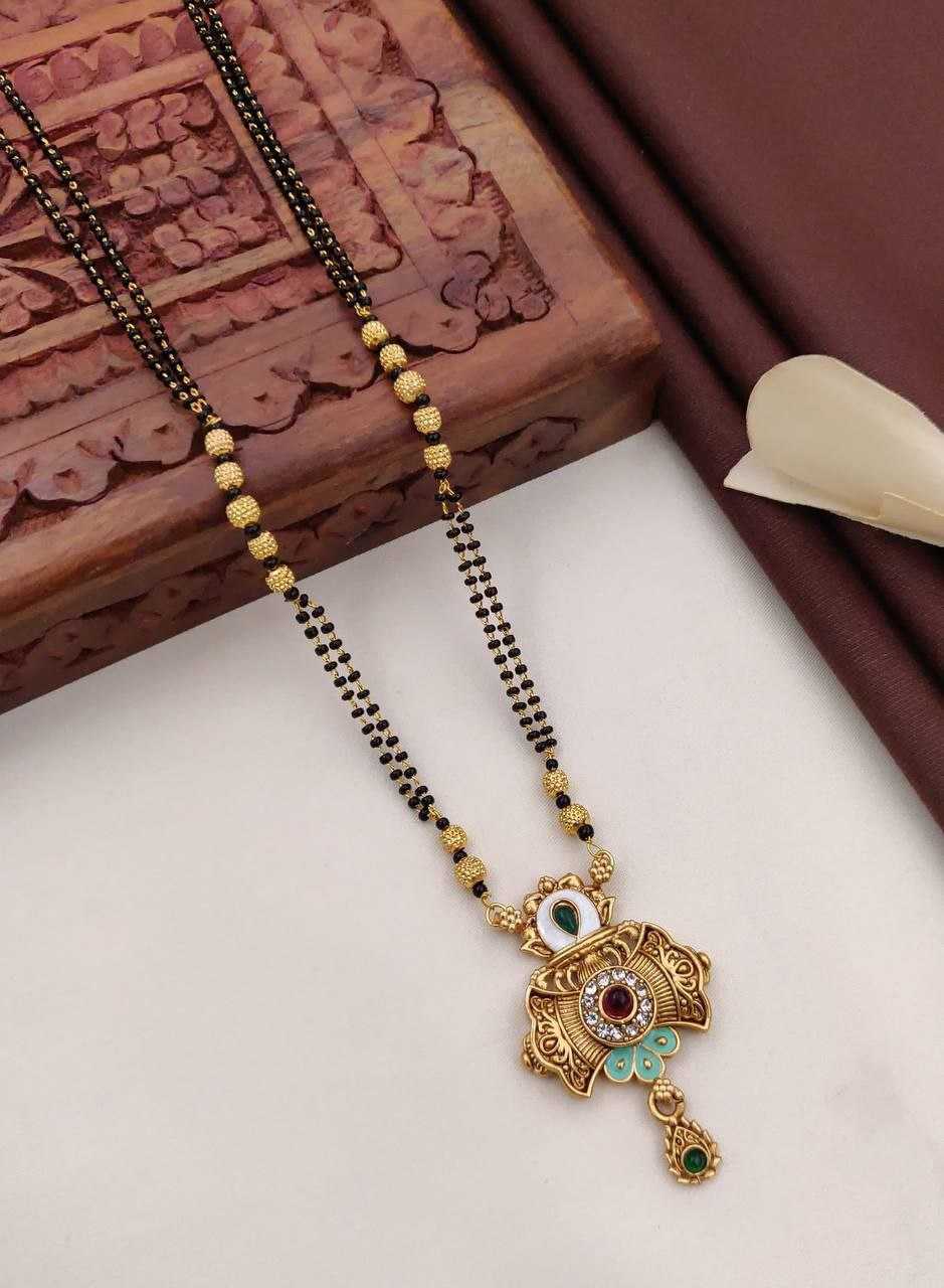 Ynf Fancy Womens Jewellery Wholesale Mangalsutras Gold Chains Matte Finish Jewelry Manufacturer