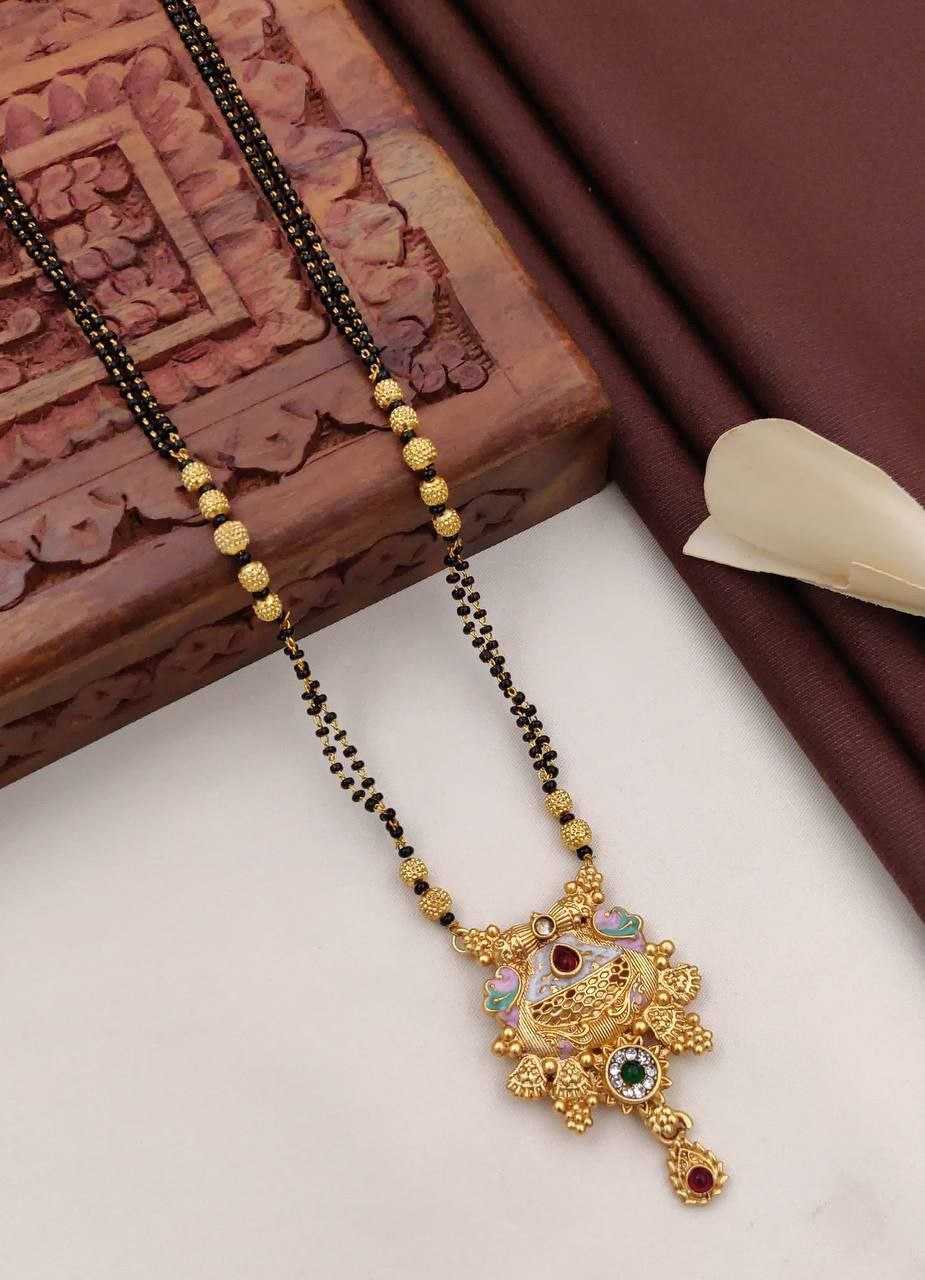 Ynf Fancy Womens Jewellery Wholesale Mangalsutras Gold Chains Matte Finish Jewelry Manufacturer