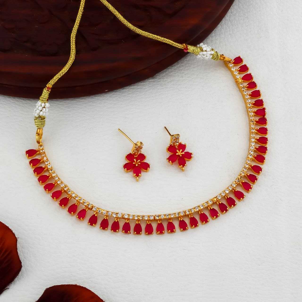 Ynf Fancy Womens Jewellery Wholesale Necklaces Set Golden Necklace Set Gold Plated Jewelry Manufacturer