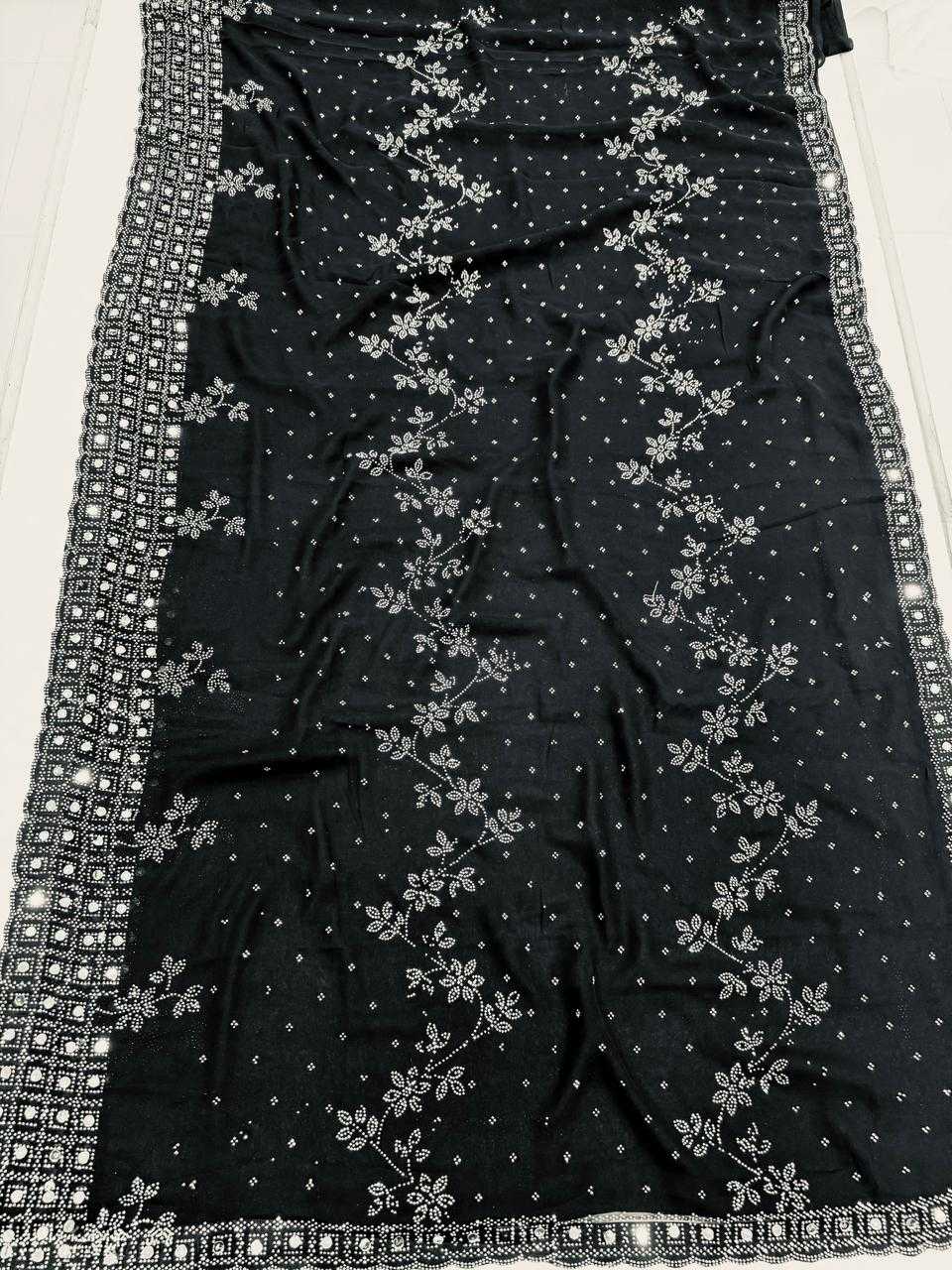 Ynf Faux Blooming KESH114 3664 Sarees Wedding Collections Festive Collections Wholesale Designer Sarees Swarovski Sarees Mirror Work Saree Manufacturer