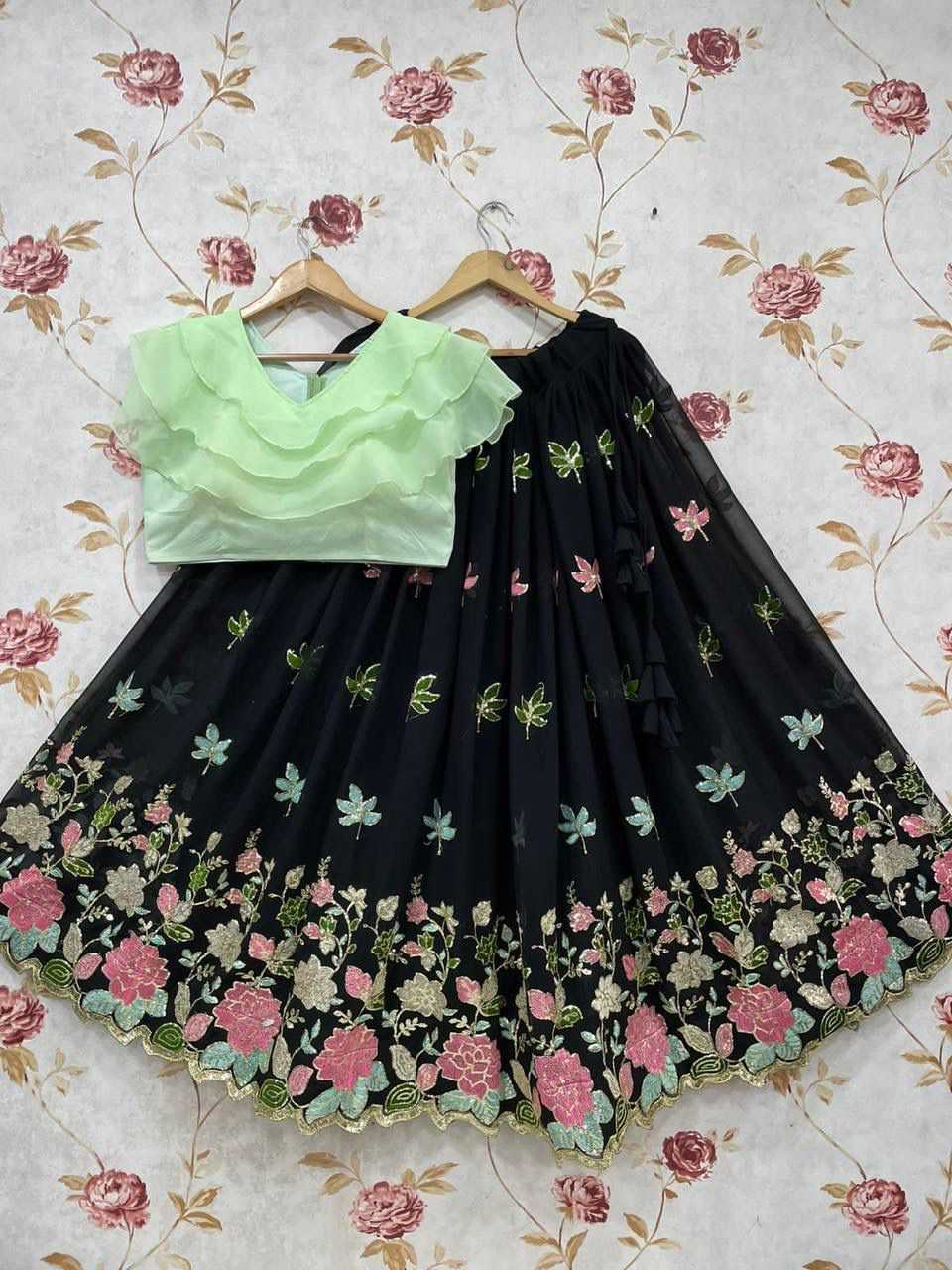 Ynf Faux Georgette KESH493 Cutie pie Kids Wear Wholesale Kids Lehenga Kids Lehenga Choli Baby Girl Lehenga Manufacturer