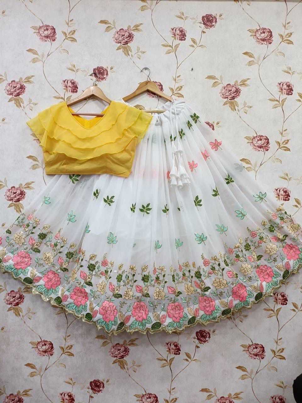 Ynf Faux Georgette KESH493 Cutie pie Kids Wear Wholesale Kids Lehenga Kids Lehenga Choli Baby Girl Lehenga Manufacturer