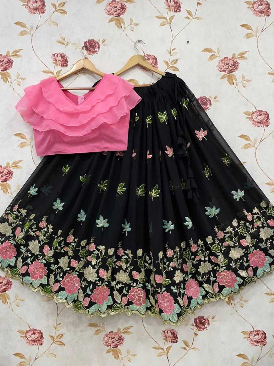 Ynf Faux Georgette KESH493 Cutie pie Kids Wear Wholesale Kids Lehenga Kids Lehenga Choli Baby Girl Lehenga Manufacturer