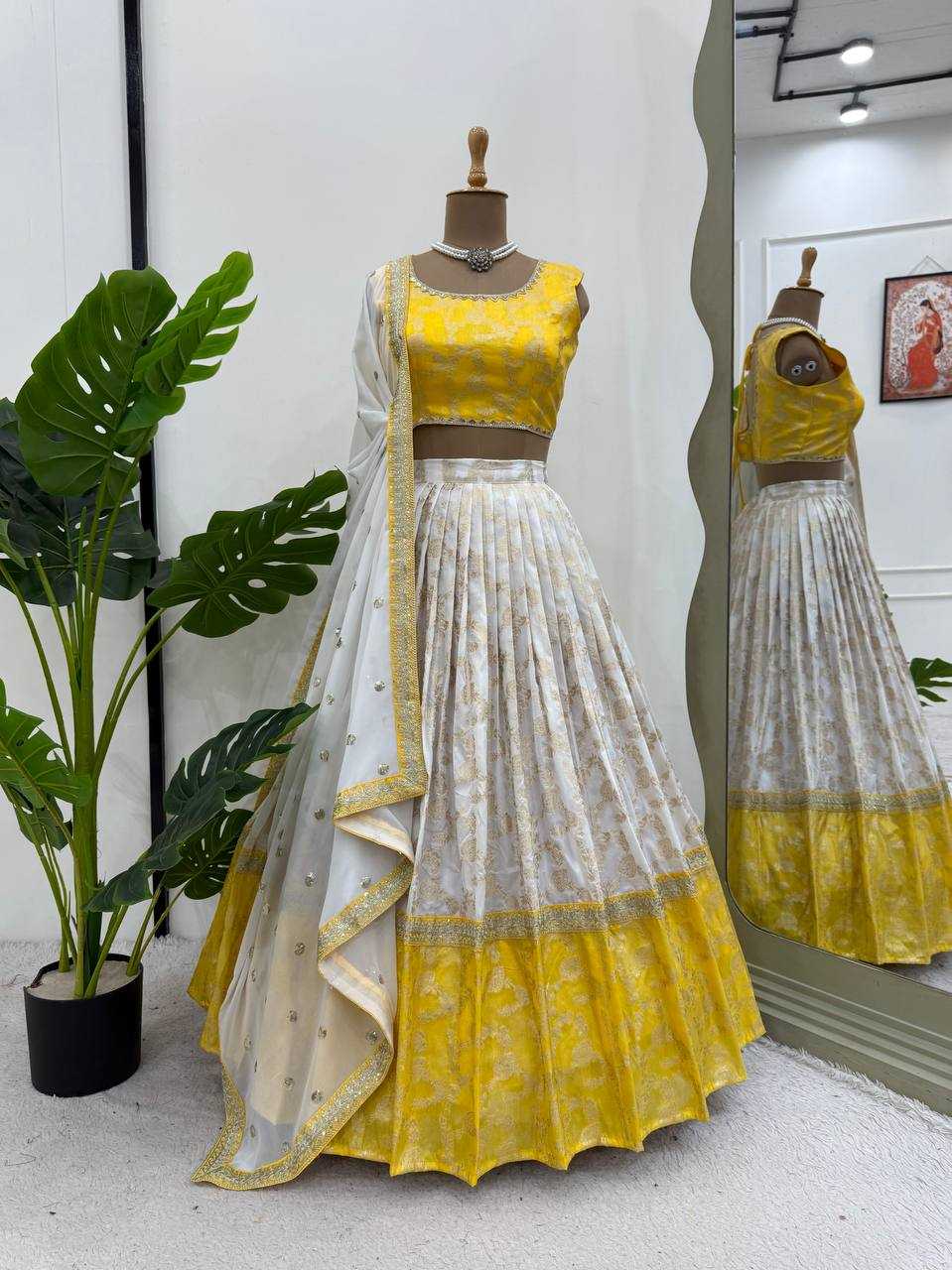 Ynf Faux Georgette RIN162 318 Lehengas Wholesale Fancy Lehenga Embroidered Lehenga Sequins Lehenga Manufacturer
